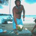 coconut for lunch