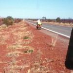 Kilometres to the next town