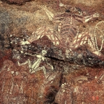 Artwork on Ayers Rock