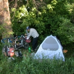 Bush camp.