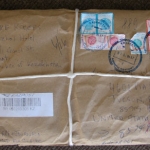 Sending a package from Almaty.