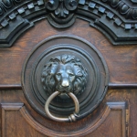 Architectural detail in Tbilisi.