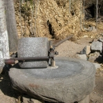Grinding stone.