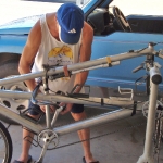 Bob rebuilding Zippy