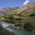 Valley and river          