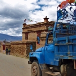 Decorated truck      