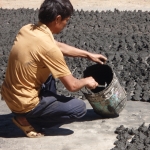 Making Charcoal By Hand        