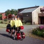 Bob and Claire Rogers leaving their home for the  unknown