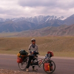 Long 6% grade into the Tian Shan.