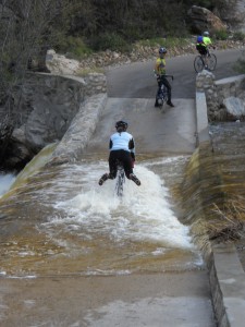 Crossing 8 flooded bridges in the desert, twice!