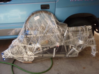 Final Step in Preparing a Tandem Bicycle for the Andes and Amazon 7